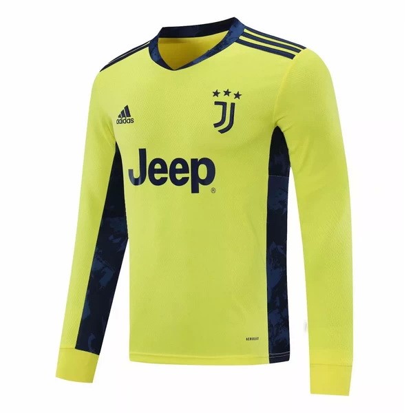 Tailandia Camiseta Juventus 1ª ML Portero 2020/21 Amarillo